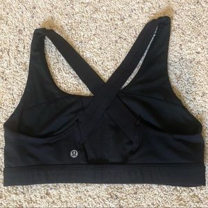 Black Lululemon Sports Bra